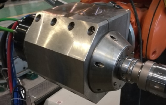 機(jī)器人銑削打磨應(yīng)用電主軸