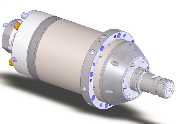 機(jī)器人銑削打磨應(yīng)用電主軸